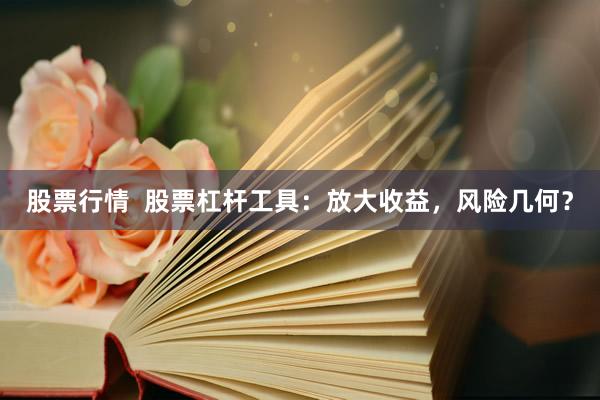 股票行情  股票杠杆工具：放大收益，风险几何？
